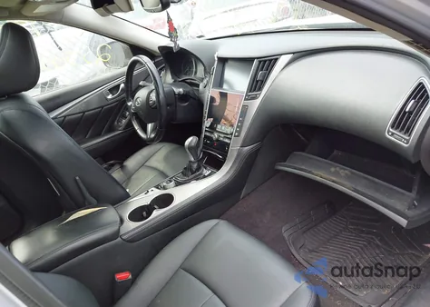 2014 Infiniti Q50 Premium/Sport из США, поврежденный, VIN JN1BV7AP8EM686144